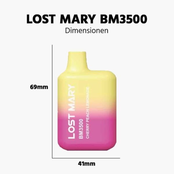 LOST MARY BM3500 | Cherry Peach Lemonade - Image 2