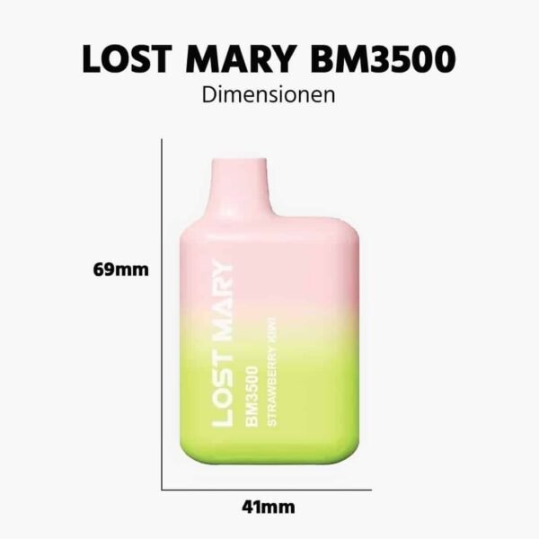 LOST MARY BM3500 | Strawberry Kiwi (Erdbeeren Kiwi) - Image 2