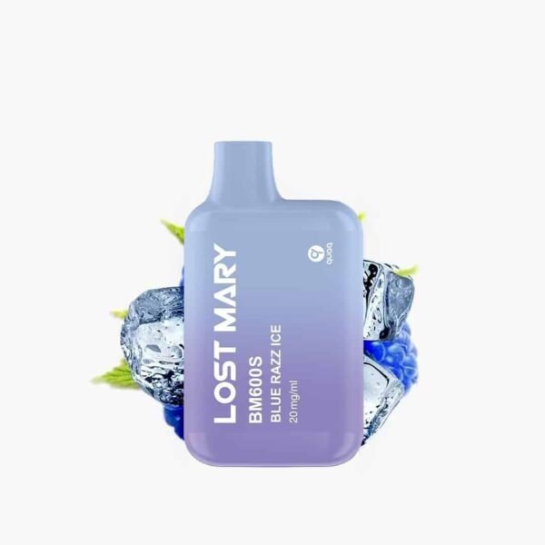 LOST MARY BM600s | Blue Razz Ice (Blue Raspberries)